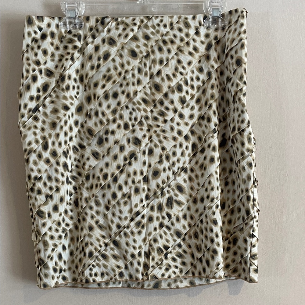 Ann Taylor Animal Print Pencil Skirt